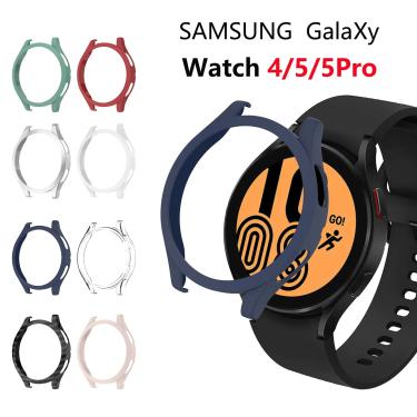 Imagem de Assista Case Capa Para Samsung Galaxy Watch 4  Hard PC Bumper Set  Protetor Bumper Shell Para