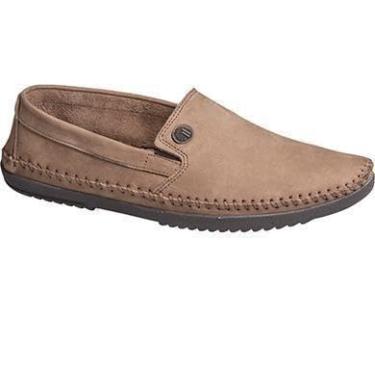 Imagem de Mocassim Rafarillo Couro Camurça Areia 63002 Cor:areia;tamanho:43