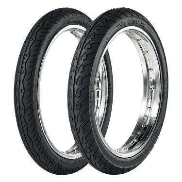 Imagem de Jogo Pneus de Moto Maggion Panda Supermax II 2.75-18 48P + 90/90-18 57P TT