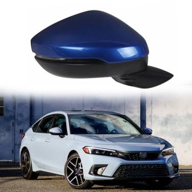Imagem de Substituição do espelho lateral do passageiro adequado para Honda CIVIC 2022 2023 Conjunto de espelho retrovisor do carro, acessórios de espelho retrovisor, ajuste elétrico, seta, aquecimento,