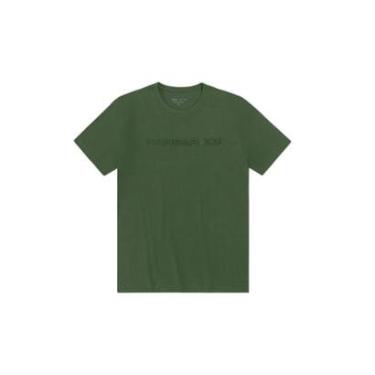 Imagem de Camiseta Hangar 33 Alto Relevo Verde Tam. G-Masculino