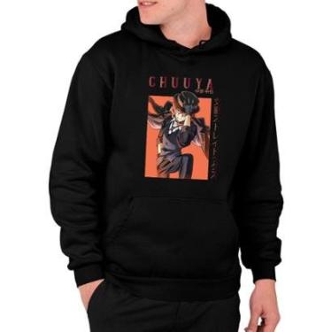 Imagem de Moletom Chuuya Nakahara Bungo Stray Dogs Anime Detetive-Unissex