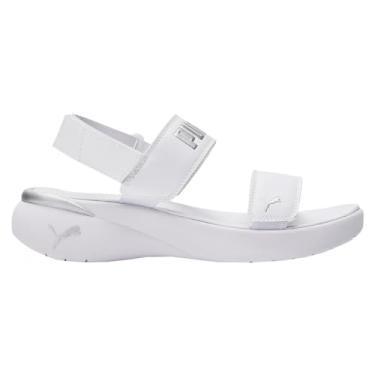 Imagem de Puma Womens Lily Sling Back Sandals Sandals Casual - White - Size 10 M