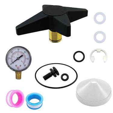 Imagem de CX900G Botão de bloqueio, kit de botão de filtro de piscina CX900DA e medidor de pressão de filtro ECX270861 adequado para modelos de filtros de cartucho para C751, C7512, C900, C9002(S), C1200,