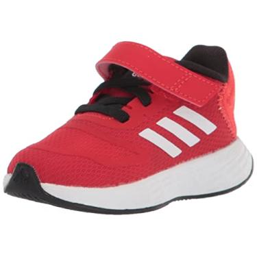 Imagem de adidas Tênis de corrida Duramo 10, Vermelho/branco/preto (elástico), 19