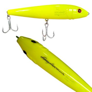 Imagem de Isca Artificial Sará Sará 80 para Tucunaré Robalos Nakamura (108 Verde Limão)