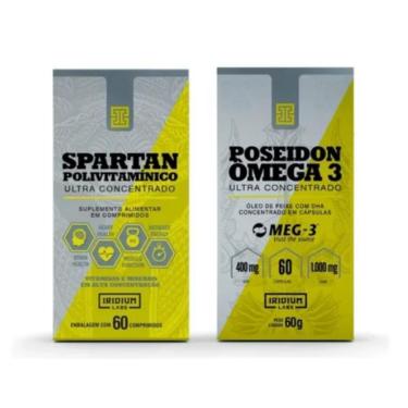 Imagem de Poseidon Ômega 3 + Spartan Polivitamínico Ultra Concentrado-Unissex