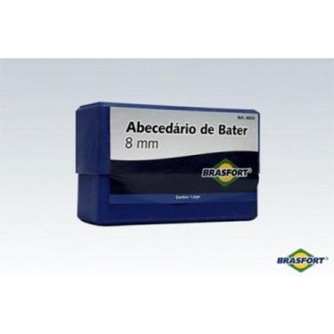 Imagem de Abecedário Bater Brasfort 2 mm