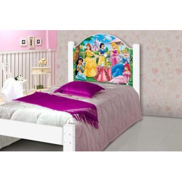Imagem de Cama Infantil Solteiro com Colchão Princesas Meninas. - Anyben
