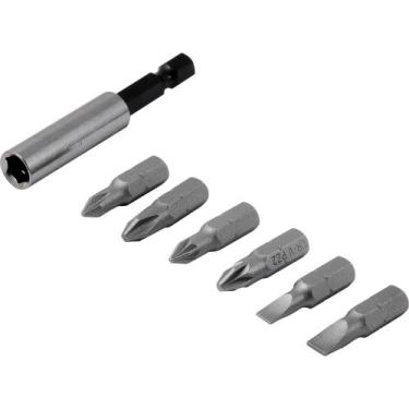 Imagem de Bits/Ponteiras Vonder Crv com 7 peças Encaixe 1/4"