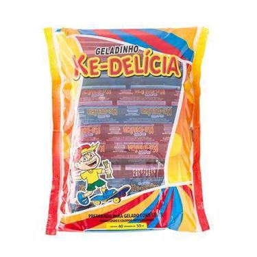 Imagem de Geladinho Americano 55Ml 5 Sabores 120 Unidades Ke-Delicia