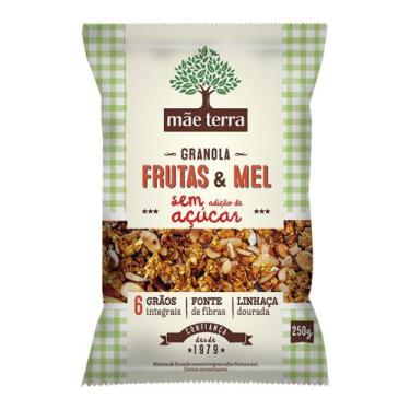 Imagem de Granola Sem Adição de Açúcar Frutas e Mel Mãe Terra 250g, 250g, Frutas