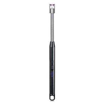 Imagem de Acendedor Fogão Elétrico Isqueiro Recarregável Plasma Luxo - RELET