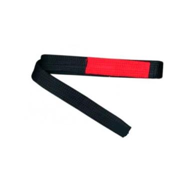 Imagem de Faixa kimono jiu jitsu Adulto - Pulmax, Preto, Vermelho, A0