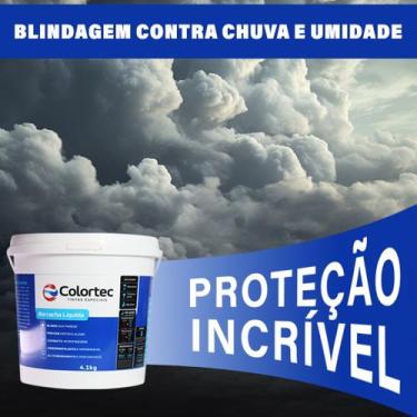 Imagem de Tinta Borracha Líquida 4,1Lts Impermeabilizante Anti Fissuras Rachadur