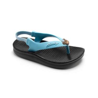 Imagem de Chinelo personagem de criança menina e menino infantil com elástico an