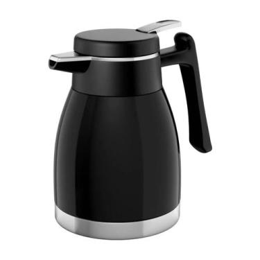 Imagem de Garrafa Térmica Mantém Quente E Frio Euro Thermo 1,2l, Preto