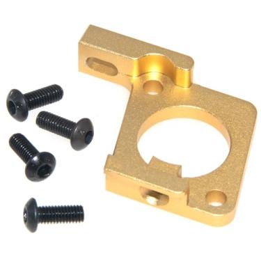 Imagem de Motor Mount Adjustment Block Compatible with JLB Racing Cheetah 1/10 Parts Brushless RC Car Accessories Aluminum Alloy Upgrade Replace EA1052(Gold)