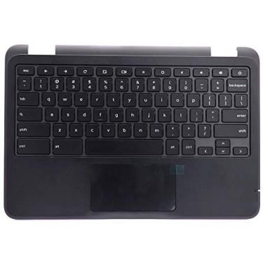 Imagem de Deal4GO Capa superior de substituição para teclado apoio para as mãos e touchpad para Dell Chromebook 11 3180 3181 P26T VK0VC 0VK0VC