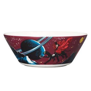 Imagem de Arabia Tigela Moomin Hobgoblin roxa de 15 cm