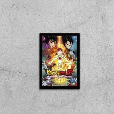 Imagem de Quadro Dragon Ball Z - O Renascimento de Freeza 33x24cm - com vidro - 