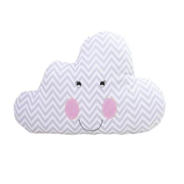 Imagem de Almofada Decorativa Âncora Nuvem Urso Para Quarto de Bebê Menina Menin
