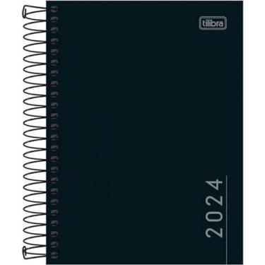 Imagem de Agenda 2024 Napoli Executiva Preta M5 Tilibra 130087