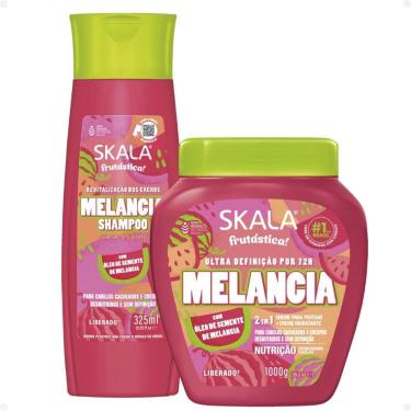 Imagem de Kit Skala Melancia: Shampoo e Creme de tratamento 