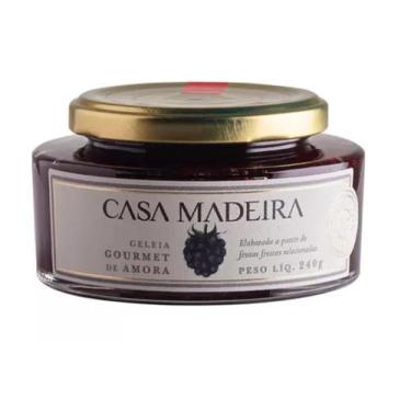 Imagem de Geleia Tradicional Casa Madeira Amora com Pedaços 240g - GT101