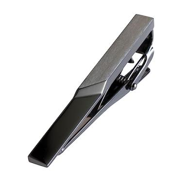 Imagem de [TAVARAT] Grampos de gravata para homens, preto, prata, prendedor de gravata Tps-055, free, latão, Sem Pedra Preciosa