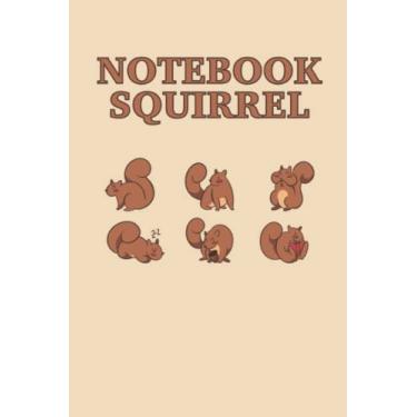 Imagem de Scoiattolo del taccuino: Notebook di scoiattolo 120 pagine ate, taglia 15, 24 x 22, 86 cm