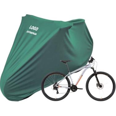 Imagem de Capa Mountain Bike Caloi 29 Aro 29 Tecido Helanca Resistente (Verde)