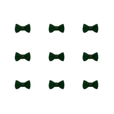 Imagem de Tupalizy Mini laços de fita de cetim pequenos laços artesanais de tecido de costura para decoração de Natal gravatas borboleta sacos de presente caixas cartões de convite de saudação lembrancinha de