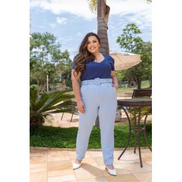 Imagem de Calça Alfaiataria Tradicional Plus Size Social  - Nanda Fashion Boutiq