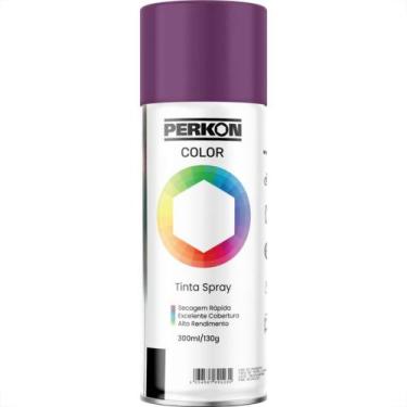 Imagem de Tinta Spray Perkon Uso Geral Violeta 300Ml 7216