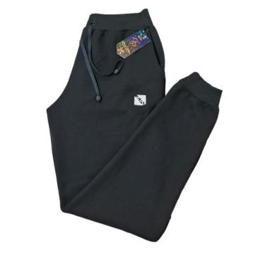 Imagem de Calça Moletom Masculina com punhos ribana muito confortável - Expressã