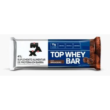 Imagem de Top Whey Bar (Unidade) - Max Titanium, Brigadeiro