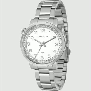Imagem de Relogio Lince Feminino Lrm4570l B2sx Prata Aço Analogico