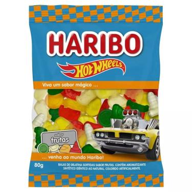 Imagem de Bala de Gelatina Hot Wheels Race 80g - Haribo