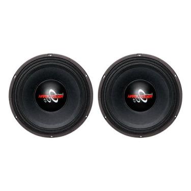 Imagem de Par alto falantes woofer 12 pol hard power hp 750 4 ohms 750W médio grave