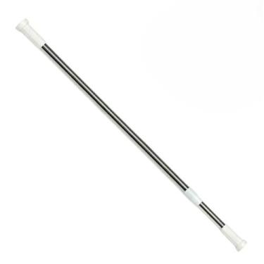 Imagem de Varão Regulável de Pressão para Cortina, Box e Armário 110cm a 200cm