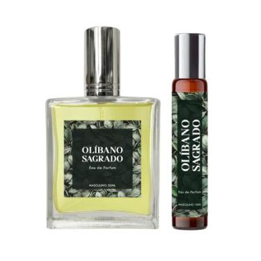 Imagem de Perfume Olíbano Sagrado Homem 50Ml + Roll On 10Ml Natural - Essência D