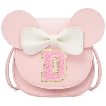 Imagem de OYLOLA Presentes de aniversário para meninas de 3, 4, 5, 6, 7 e 8 anos, bolsa infantil para meninas pequenas, presente para meninas, Rosa