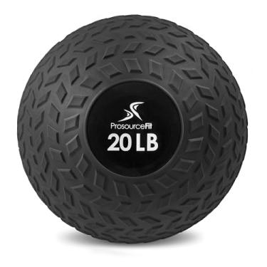 Imagem de ProsourceFit Bolas para medicamentos Slam de 9 kg texturizadas para exercícios CrossFit, força e condicionamento, exercícios cardiovasculares e núcleo (ps-2221-tsb-20)