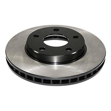 Imagem de DuraGo BR5504002 Rotor de freio eletroforético premium em disco ventilado dianteiro