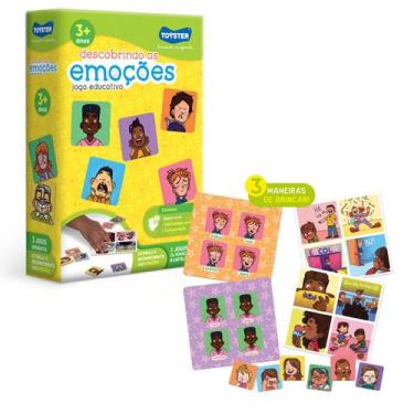 Imagem de Jogo Educativo Descobrindo as Emoções 3023 - Toyster 
