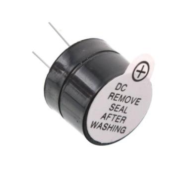 Imagem de Buzzer continuo 12v 12mm preto - DIVERSAS