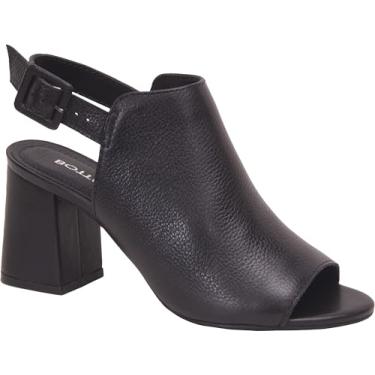 Imagem de Bottero, SANDÁLIA FEMININA BOTTERO 372003 EM COURO SALTO BLOCO 7,5 CM Cor:Preto;Tamanho:38