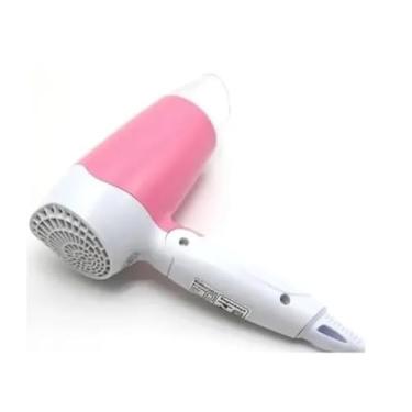 Imagem de Secador de Cabelo Dobrável, Mini Profissional, 1200W, 2 Velocidades, Portátil