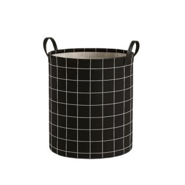 Imagem de Cesto Organizador Roupa Suja Dobrável Multiuso 40l (Preto)